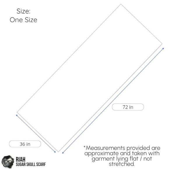 LIGHTWEIGHT GAUZY SUGAR SKULL PRINT SCARF WRAP SHAWL IN BLACK HALLOWEEN MUERTOS - Picture 10 of 12